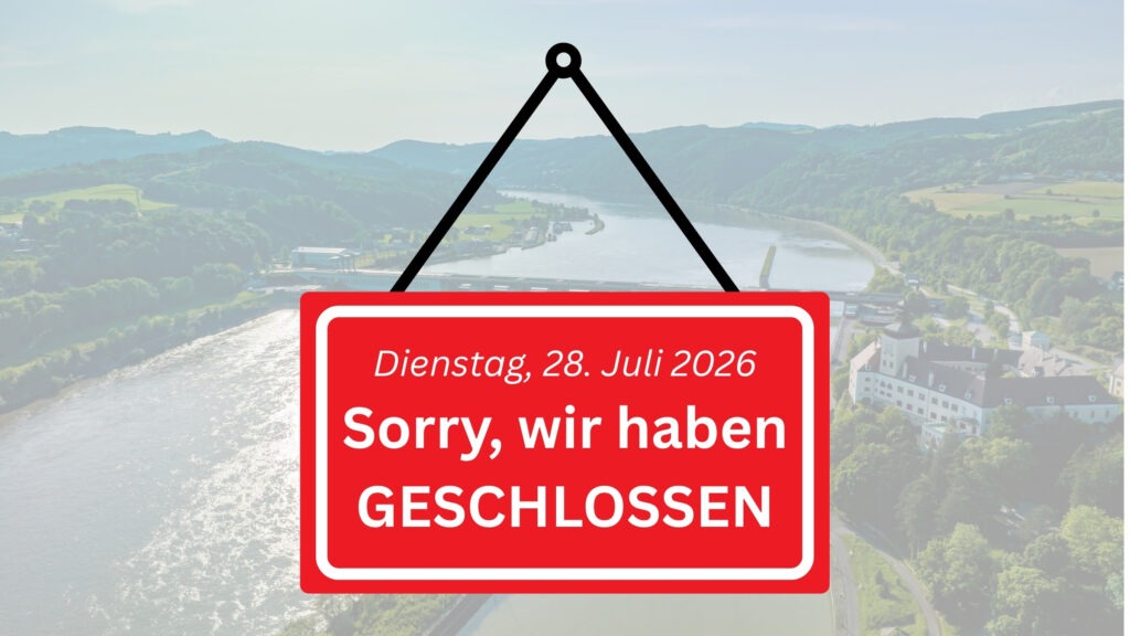 Teamausflug statt Turbinenblick - Am Dienstag, den 28. Juli 2026, haben wir ausnahmsweise geschlossen.