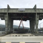 Maschinentausch Ybbs2020: Aushub Rotor Maschine 2