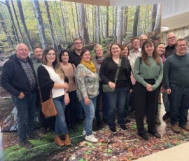 Gruppenfotos im Haus der Wildnis